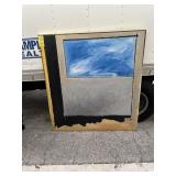 ARTWORK - Acrylic on Canvas / Wood Frame - signed