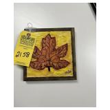 ARTWORK - Oil on Canvas / Wood Frame - signed J Re