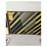 ARTWORK - Acrylic on Canvas / Wood Frame - signed