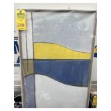 ARTWORK - Acrylic on Canvas / Wood Frame - signed