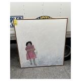 ARTWORK - Acrylic on Canvas / Wood Frame - signed