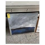 ARTWORK - Acrylic on Canvas / Wood Frame - signed