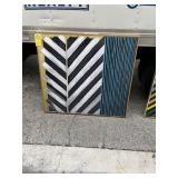 ARTWORK - Acrylic on Canvas / Wood Frame - signed