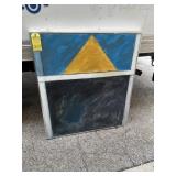 ARTWORK - Acrylic on Canvas / Wood Frame - 