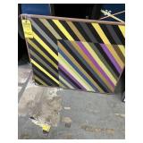 ARTWORK - Acrylic on Canvas / Wood Frame - signed