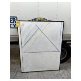 ARTWORK - Acrylic on Canvas / Wood Frame - signed