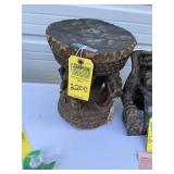 AFRICAN STOOL - approximately 12