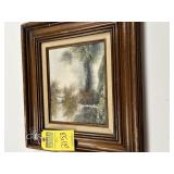 ARTWORK - Oil on Canvas / Wood Frame - approximate