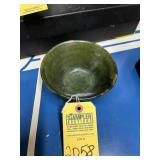 Shallow Bowl with Green Glaze - Mexico - approxima