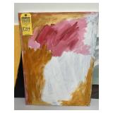 ARTWORK - Acrylic on Canvas - approximately 24