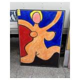 ARTWORK - Acrylic on Canvas / Wood Frame - 