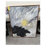 ARTWORK - Acrylic on Canvas / Wood Frame - 