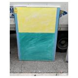 ARTWORK - Acrylic on Canvas / Wood Frame - signed