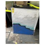 ARTWORK - Acrylic on Canvas / Wood Frame - 