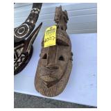 AFRICAN MASK - Dogon Mask - Mali - Carved Wood - a