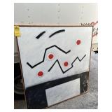 ARTWORK - Acrylic on Canvas / Wood Frame - 