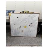 ARTWORK - Acrylic on Canvas / Wood Frame - signed