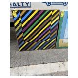 ARTWORK - Acrylic on Canvas / Wood Frame - signed