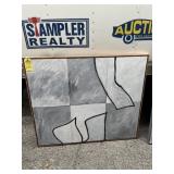 ARTWORK - Acrylic on Canvas / Wood Frame - 