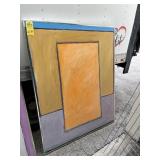 ARTWORK - Acrylic on Canvas / Wood Frame - signed