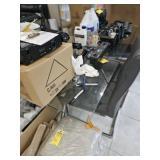 DINING TABLE WITH GLASS TOP & 4 CHAIRS - APPROXIMA