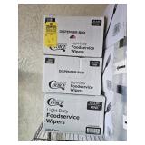 BOXES FOOD SERVICE WIPERS