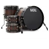 Natal KWN-UFX-BNB1 Walnut Originals Series 4-Piece