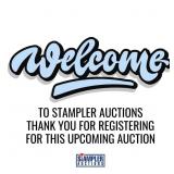 WELCOME TO STAMPLER AUCTIONS - THANK YOU FOR REGIS