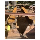 HEAVY DUTY METAL SAW HORSES