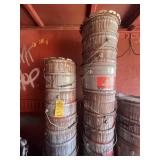 LOT EMPTY METAL CANS (APPROXIMATELY 50)