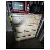 METAL LATERAL FILE CABINET WITH 4 DRAWERS