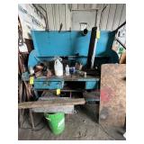 BLUE METAL WORKSTATION