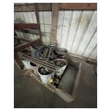 LOT ASSORTED METAL PIECES (ON PALLET)