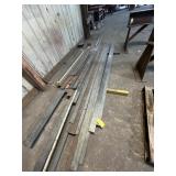 LOT FLAT IRON PIECES