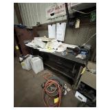 METAL WORK TABLE