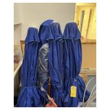 BLUE CANVAS UMBRELLAS