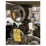 CHICAGO BRASS FLANGED GATE VALVES - 1- 2