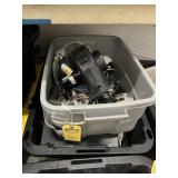 TUBS ASSORTED - JABSCO BLOWER, ASSORTED WIRE, ELEC