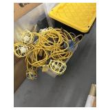TOTE EXTENSION CORD WORK LIGHTS