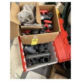 LOT ASSORTED - PVC VALVES, 90