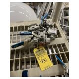 ASSORTED STAINLESS STEEL BALL VALVES