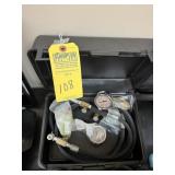 CHARGING KIT WITH GAUGES IN RESIN CASE