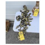 WALL SCULPTURE - Cast Aluminum / Cold Painted - ap