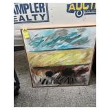 ARTWORK - Acrylic on Canvas / Wood Frame - 