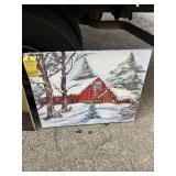 ARTWORK - signed Rebor (lower right) - approximate