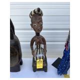 AFRICAN FIGURE - Carved Wood - approximately 24.5