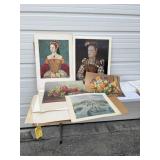 Lot Assorted Prints, Illustrations, etc (1-59)
