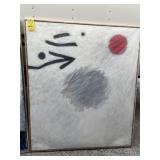 ARTWORK - Acrylic on Canvas / Wood Frame - signed