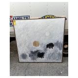 ARTWORK - Acrylic on Canvas / Wood Frame - signed