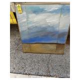 ARTWORK - Acrylic on Canvas / Wood Frame - signed